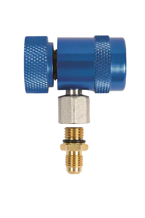 ברז מילוי לרכב כחול REFCO RC-1234YF-B